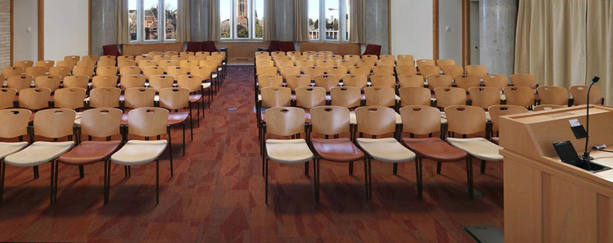 image of theater-style room at DU